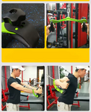 Professional Lat Pulldown Station with V Handle and T-Bar Attachment