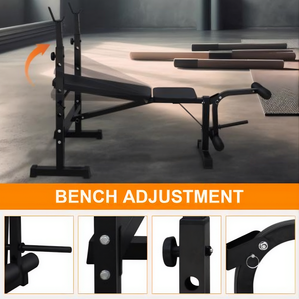 Home Gym Pro – Complete Weight Training Station & Olympic Bench