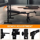 Home Gym Pro – Complete Weight Training Station & Olympic Bench