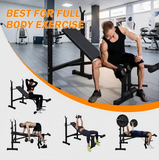 Home Gym Pro – Complete Weight Training Station & Olympic Bench